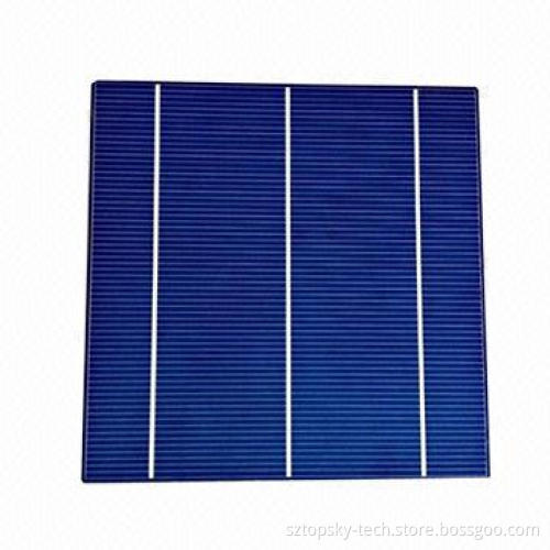 Hot-selling 6" 3BB High-efficiency Multi-crystalline Good-quality Taiwan Brand Poly Solar Cell